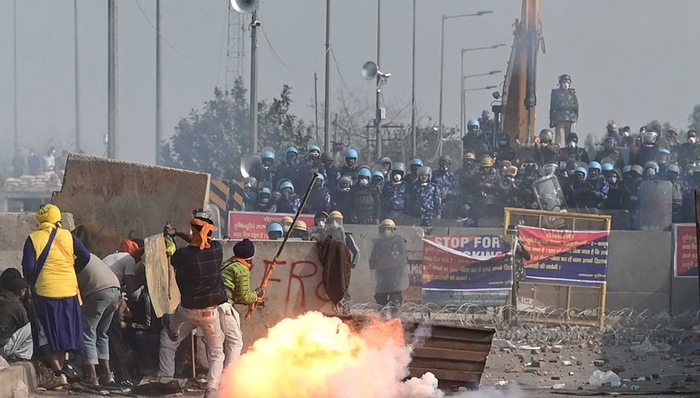 印度農(nóng)民,抗議,選舉,莫迪