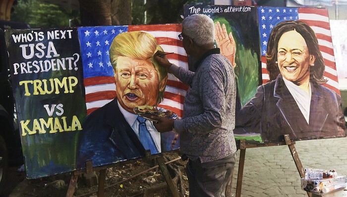 美国大选,中国,俄乌,巴以,特朗普,哈里斯,贸易,关税