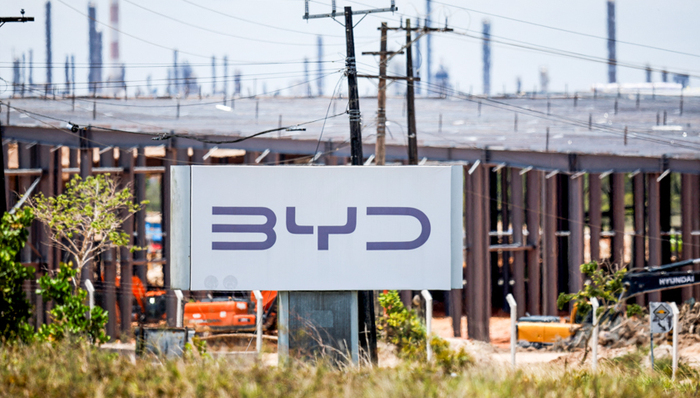 比亞迪,新能源汽車(chē),巴西