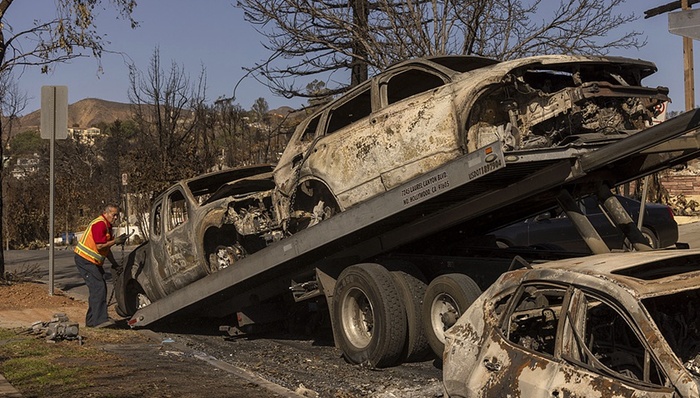 加州,山火,特朗普,紐森