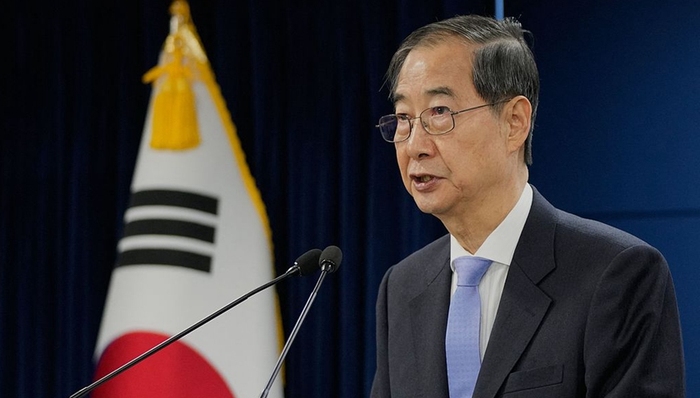 韓德洙,代總統(tǒng),韓國,彈劾