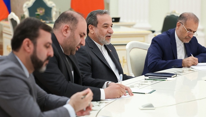 伊朗,以色列,美國,協(xié)議,?；? /><p ><span>2025年6月23日，俄羅斯莫斯科，伊朗外交部長阿巴斯·阿拉格奇。圖片來源：視覺中國</span></p></div><span id=