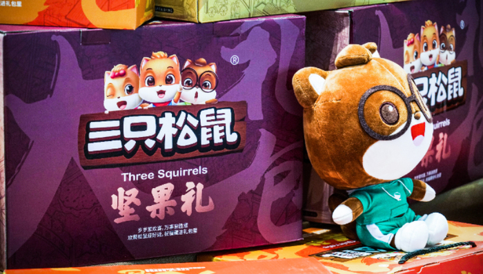 休閑零食,三只松鼠,流量,