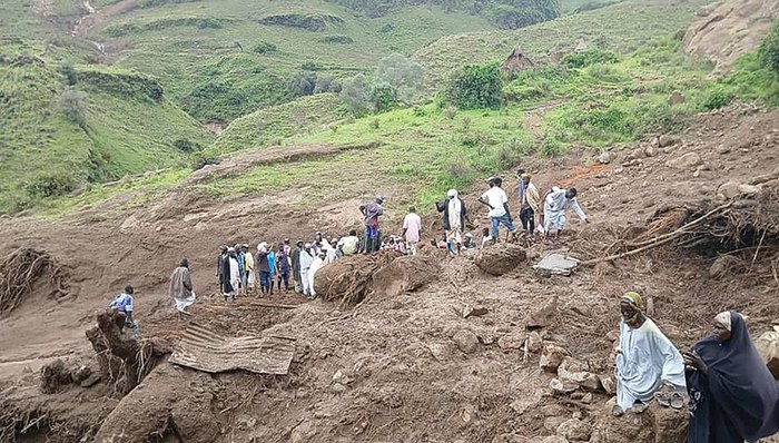 蘇丹,山體滑坡,1000人,快速支援部隊(duì),達(dá)爾富爾,北達(dá)爾富爾州,法希爾