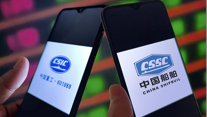 中国重工与中国船舶今日实施换股登记,明日正式终止上市