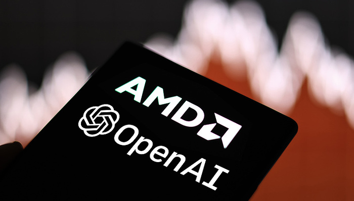 與OpenAI達成數(shù)百億美元合作協(xié)議，AMD股價三日大漲43%