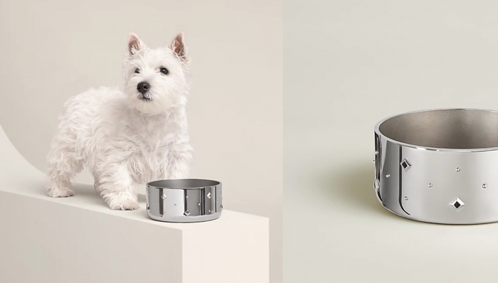 愛馬仕新上架2萬(wàn)元不銹鋼狗碗，客服：只剩少量庫(kù)存