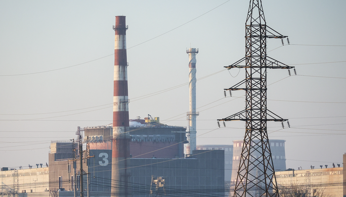 俄烏,核電站,俄烏;局部?；?扎波羅熱核電站;供電線