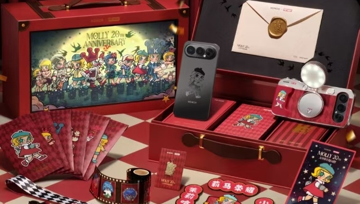 榮耀;泡泡瑪特;聯(lián)名潮玩手機(jī);國補(bǔ)后3999元