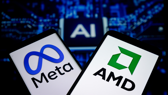 股價(jià)大漲；AMD；Meta；千億美元芯片大單