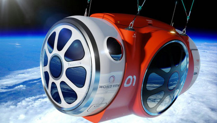 10万英尺太空旅行，坐气球上去？