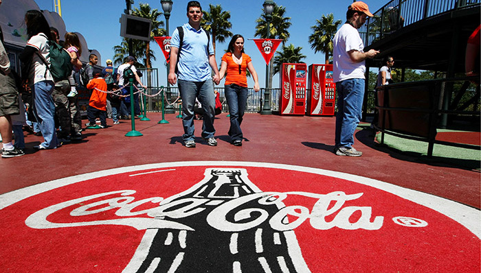 可口可乐,麦当劳,百事可乐