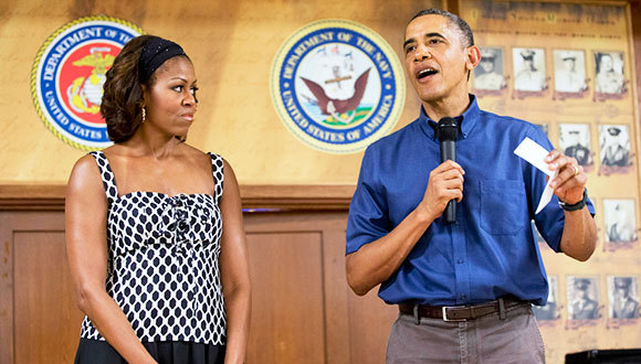 两口子都有婚外情 奥巴马要成白宫主人离婚第一人？