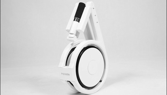 便携式电动自行车Impossible，折起来只有书包大小