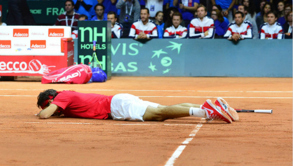 费德勒,网球,瑞士,法国,戴维斯杯