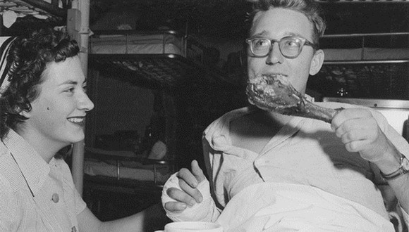 朝鲜战争期间，美国士兵是怎么过感恩节的？