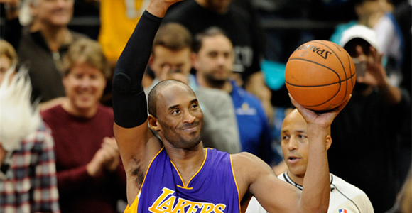 科比总得分超越乔丹居历史第三 叹无处寻“皮蓬”