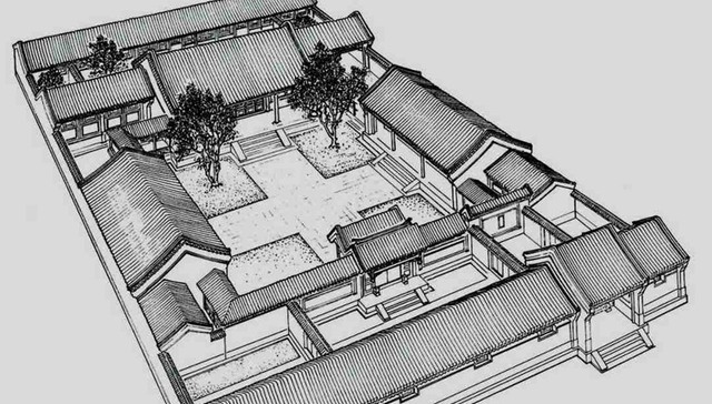 四合院,,北京,,大栅栏,,内盒院,,改造