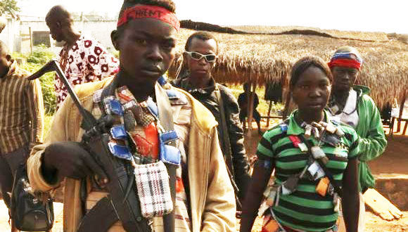 中非宗教冲突,儿童军