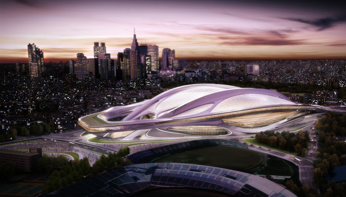 东京奥运会主体育场馆,更改设计,会后使用