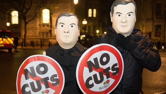 财政紧缩,工资,保守党,