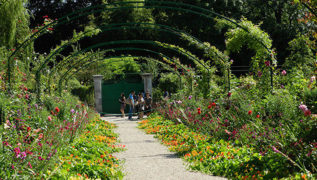 绘画,艺术,莫奈,莫奈花园