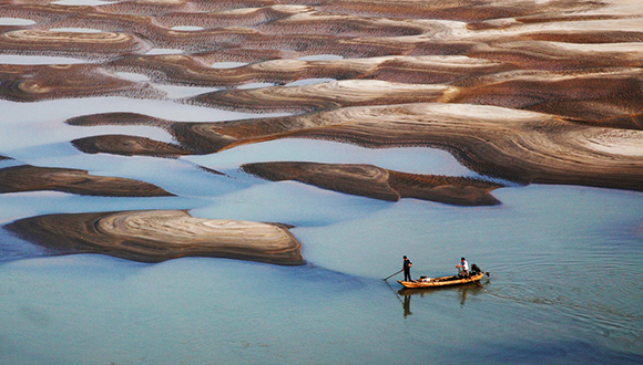 鄱阳湖,枯水期