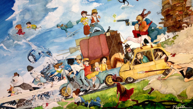 吉卜力,动漫,宫崎骏,旅行