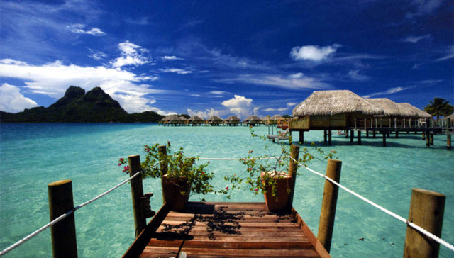 法国,,免签,,塔希提岛,,大溪地