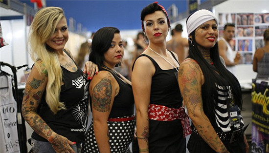 纹身,艺术家,里约热内卢,纹身周