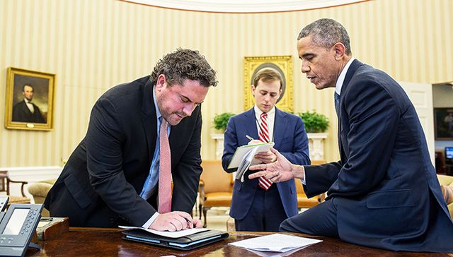 科迪·基南,撰稿人,白宫