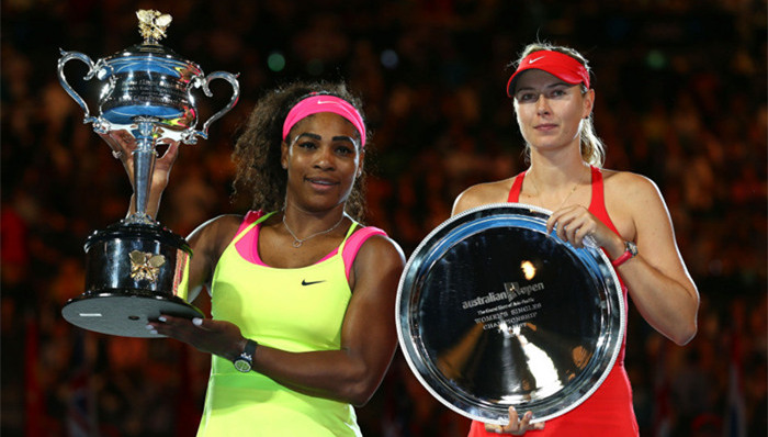 网球,澳大利亚网球公开赛,莎拉波娃,小威廉姆斯,大满贯