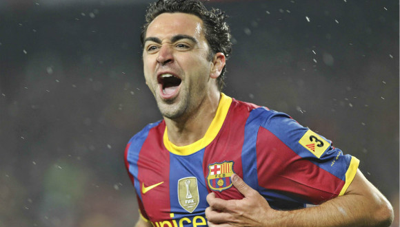 足球,巴萨,西甲,哈维,中场大师