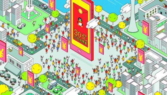 支付宝红包,微信,红包大战,微博红包,春节,马化腾,阿里巴巴,羊年春晚