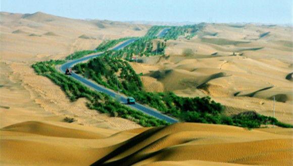 塔里木沙漠公路,杭州湾跨海大桥,矮寨盘山公路,矮寨特大悬索大桥,张家界天门山盘山公路,贵州晴隆“24