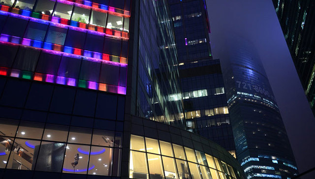 莫斯科,经济制裁,金融区,空置率