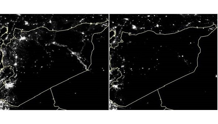 叙利亚,叙利亚内战,伊斯兰国,卫星图像