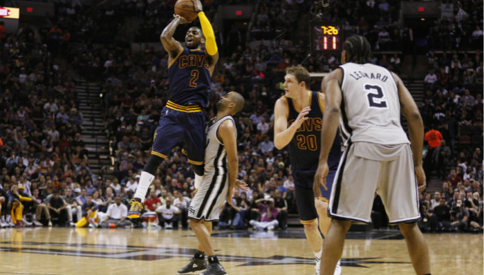 凯利·欧文,克利夫兰骑士队,NBA,圣安东尼奥马刺队