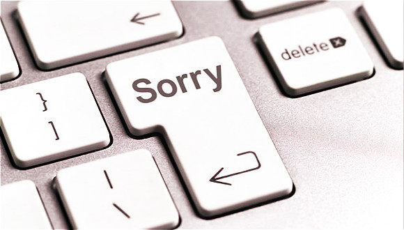 工作中如何道歉