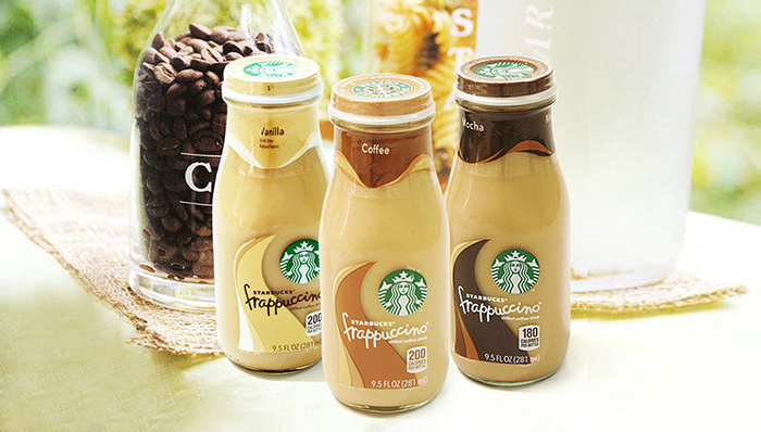 星巴克联手康师傅在华推广即饮咖啡,瓶装星冰乐,星巴克开拓中国零售市场
