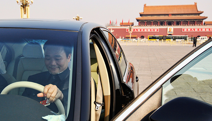 吉利的中高端车型博瑞首次中选外事礼宾用车