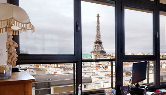 巴黎,埃菲尔铁塔,摄影,窗