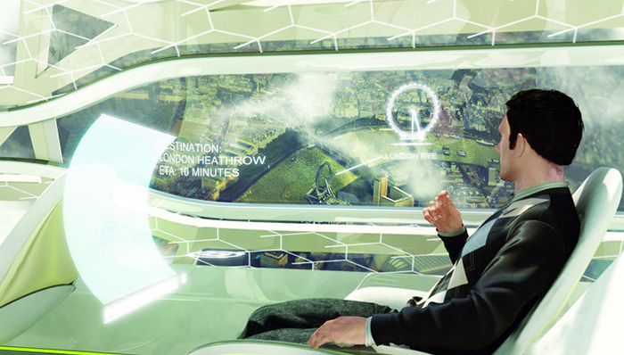 空客研发透明客机,概念飞机