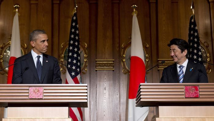 安倍晋三,日本加入亚投行,奥巴马