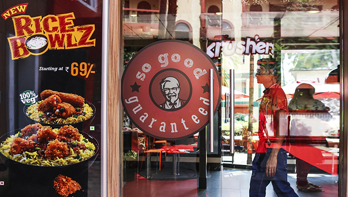 印度快餐市场增长