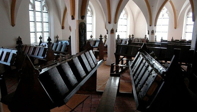 图书馆,,铁链,,欧洲,,中世纪,,书