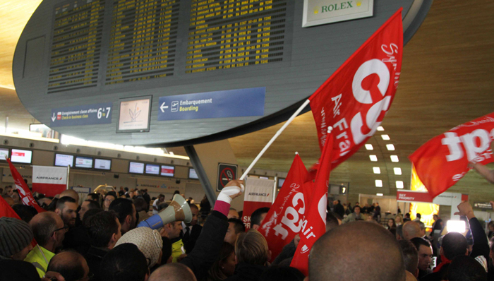 法国,罢工,航班,机场