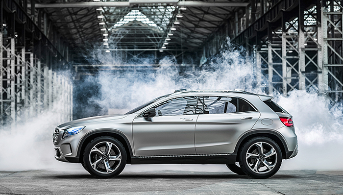 奔驰GLA紧凑SUV在北京下线