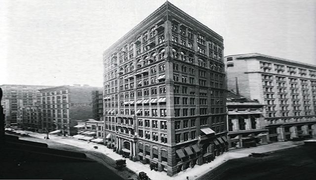 芝加哥,,芝加哥学派,,摩天大楼,,防火,,建筑,,钢铁,,商业化