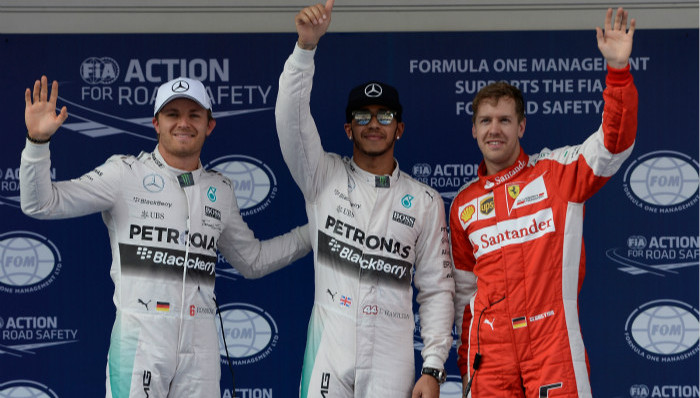 汉密尔顿,梅赛德斯,法拉利